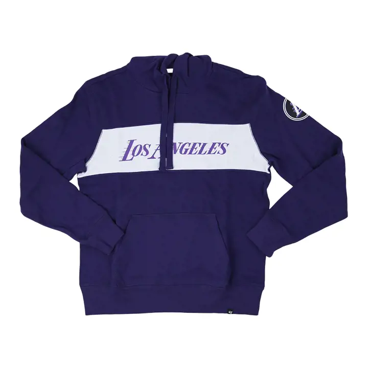 Los Angeles Lakers NBA CE Dubs Up Chest Pass Sweat à capuche PUR