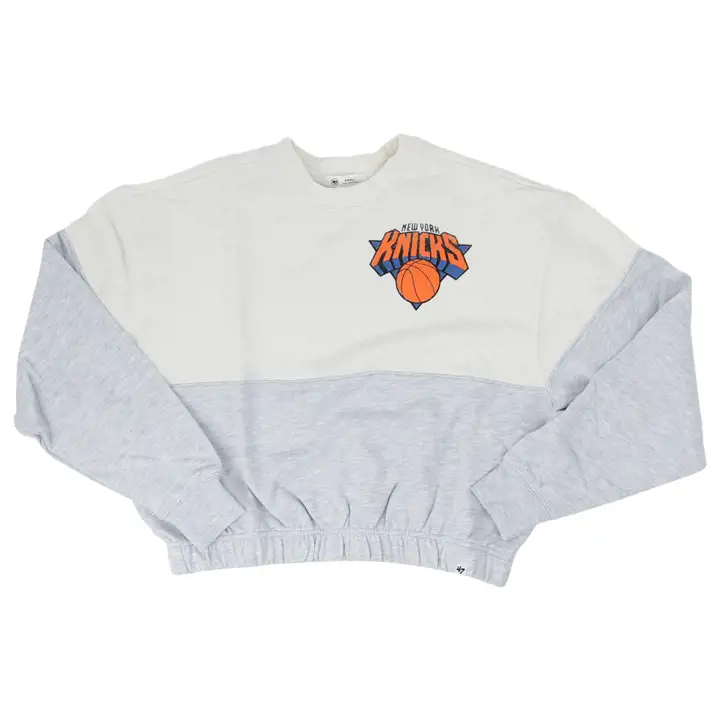 NEW YORK KNICKS NBA FEMME TAKE TWO BONITA CREW FEMME 22 BEIGE