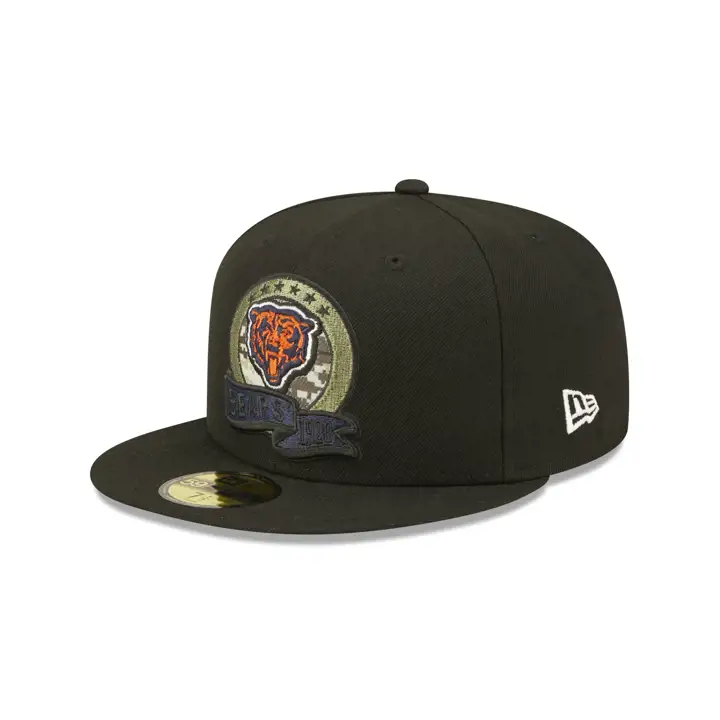 Chicago Bears 22 NFL Salute to Service 59FIFTY blk