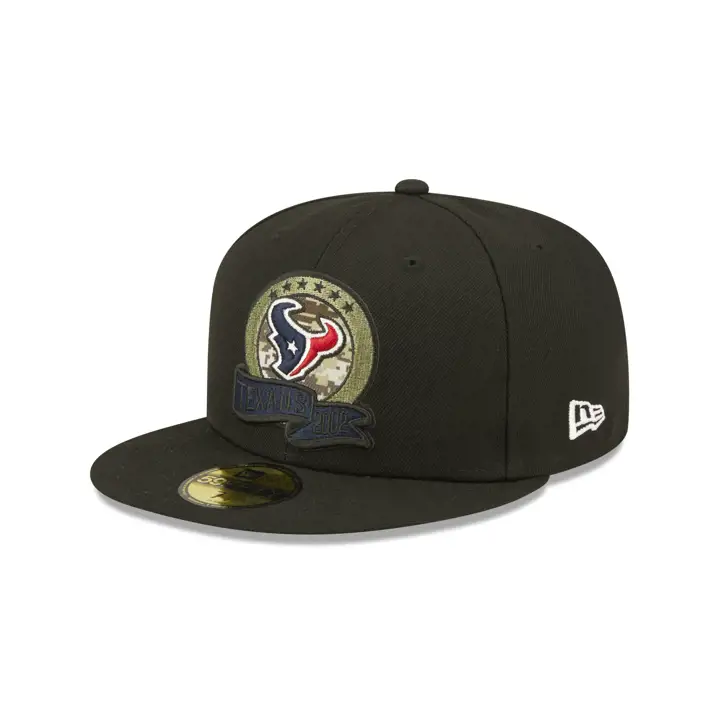 Houston Texans 22 NFL Salute to Service 59FIFTY blk