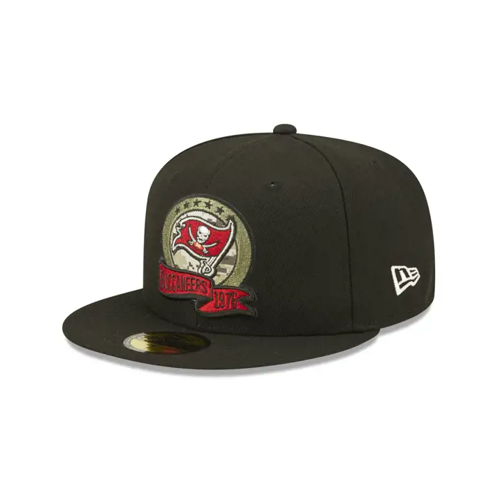 Tampa Bay Buccaneers 22 NFL Salute to Service 59FIFTY blk