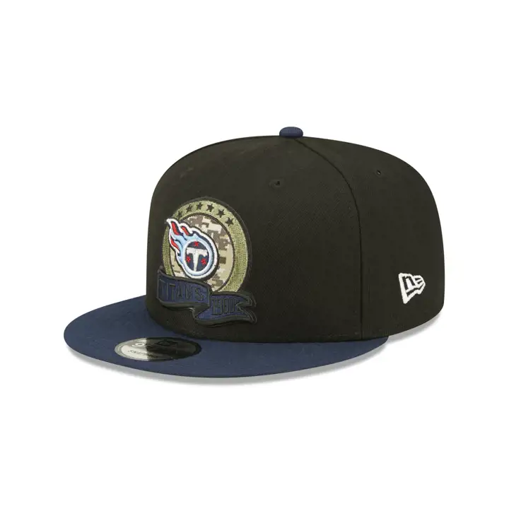 Tennessee Titans 22 NFL Salute to Service 9FIFTY noir/bleu