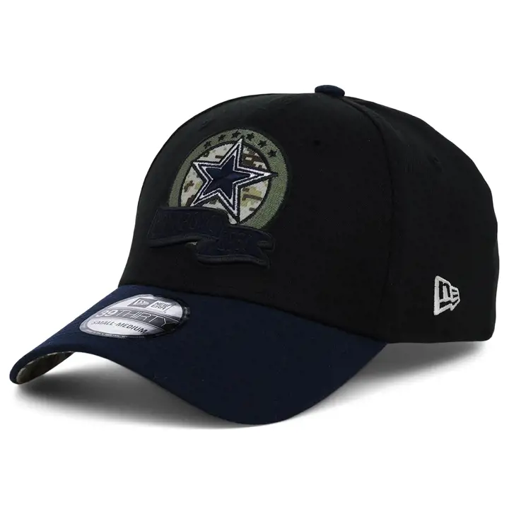 Dallas Cowboys 22 NFL Salute to Service 39THIRTY noir
