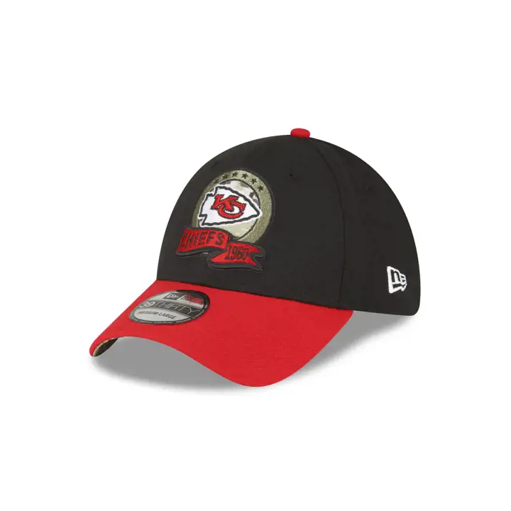 Kansas City Chiefs 22 NFL Salute to Service 39THIRTY noir/rouge