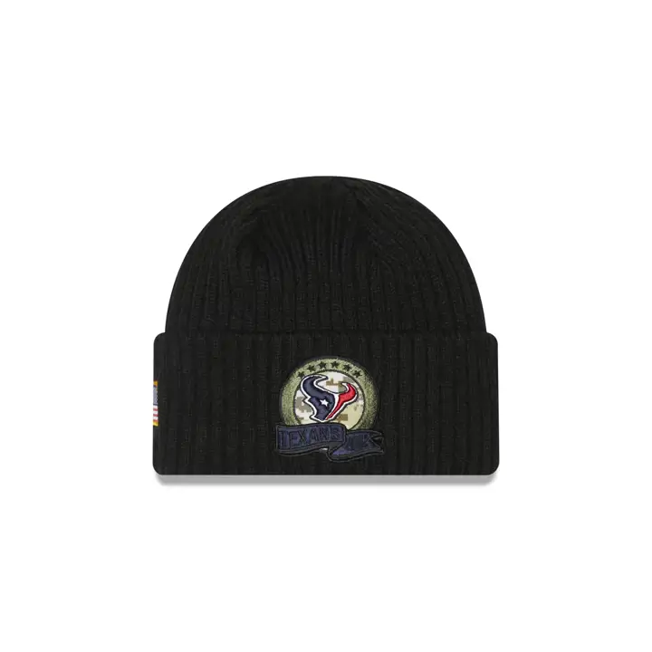 Houston Texans 22 NFL Salute to Service Knit blk
