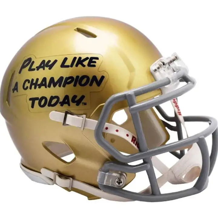 Collection de casques Notre Dame Fighting Irish PlayLikeAChamp S