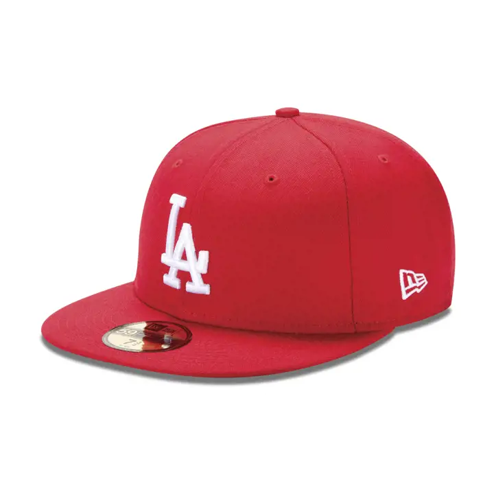Los Angeles Dodgers MLB League Essential 59Fifty EU rouge/blanc