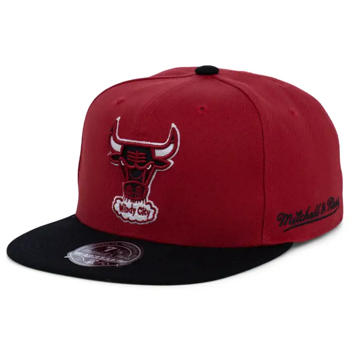 Chicago Bulls NBA MN Basic Ajusté rouge/noir/vert HWC
