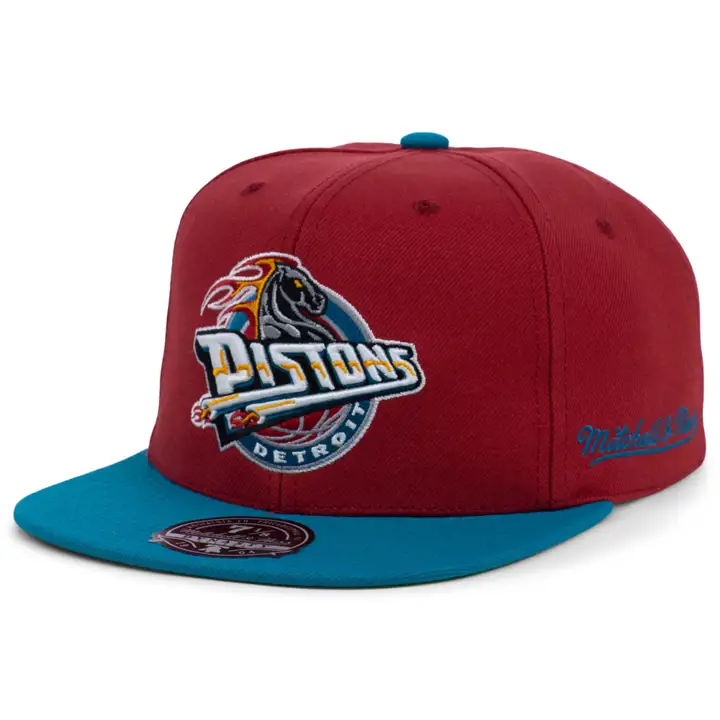 Detroit Pistons NBA MN Fitted Basic rouge/vert/vert HWC