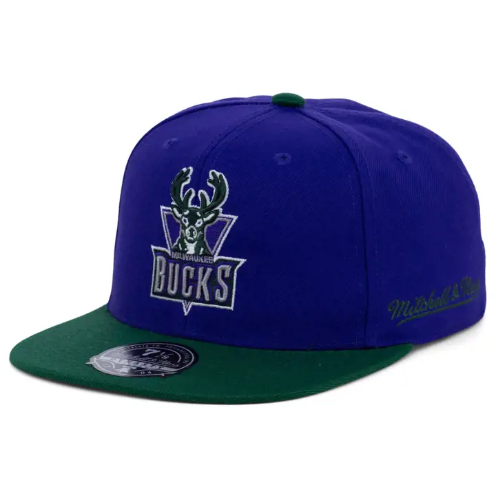 Milwaukee Bucks NBA MN Basic ajusté pur/vert/vert HWC