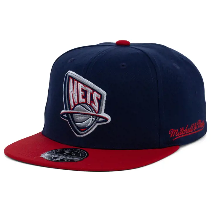 New Jersey Nets NBA MN Basic Fitted navy/red/grn HWC