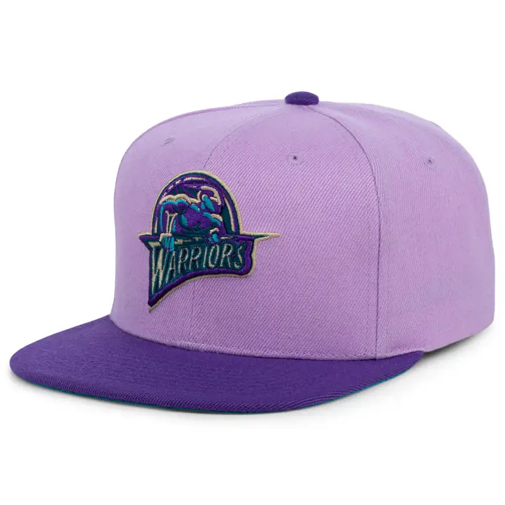 Casquette NBA Golden State Warriors Violet Views violet/pourpre/turquoise