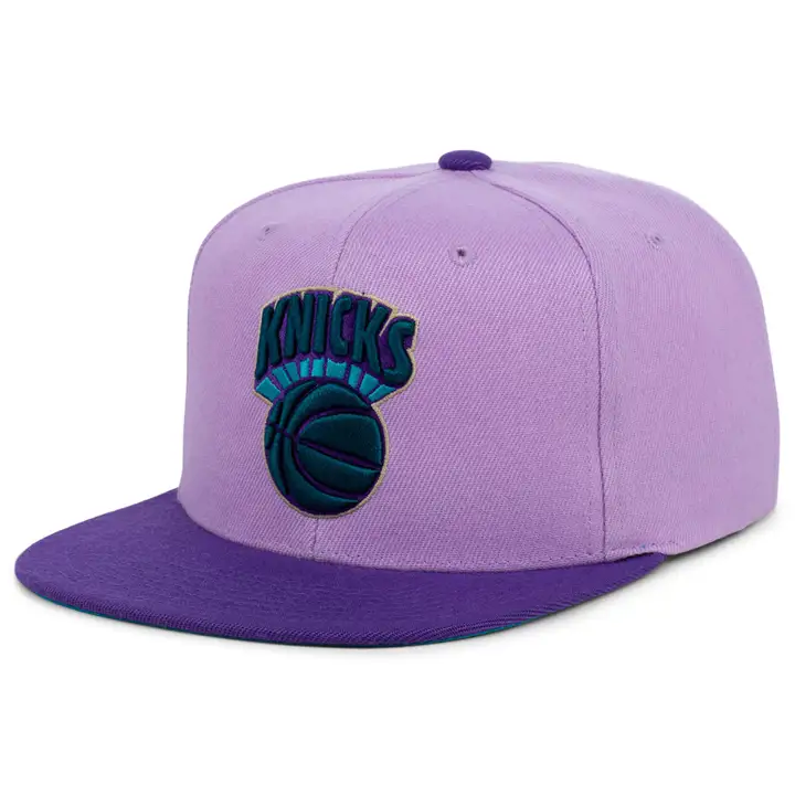 New York Knicks NBA Casquette Snapback Violet Views vio/pur/teal HWC