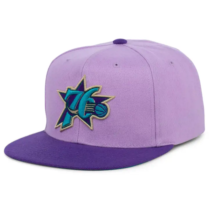 Philadelphia 76ers NBA Casquette ajustée Violet Views violet/pourpre/sarcelle HW