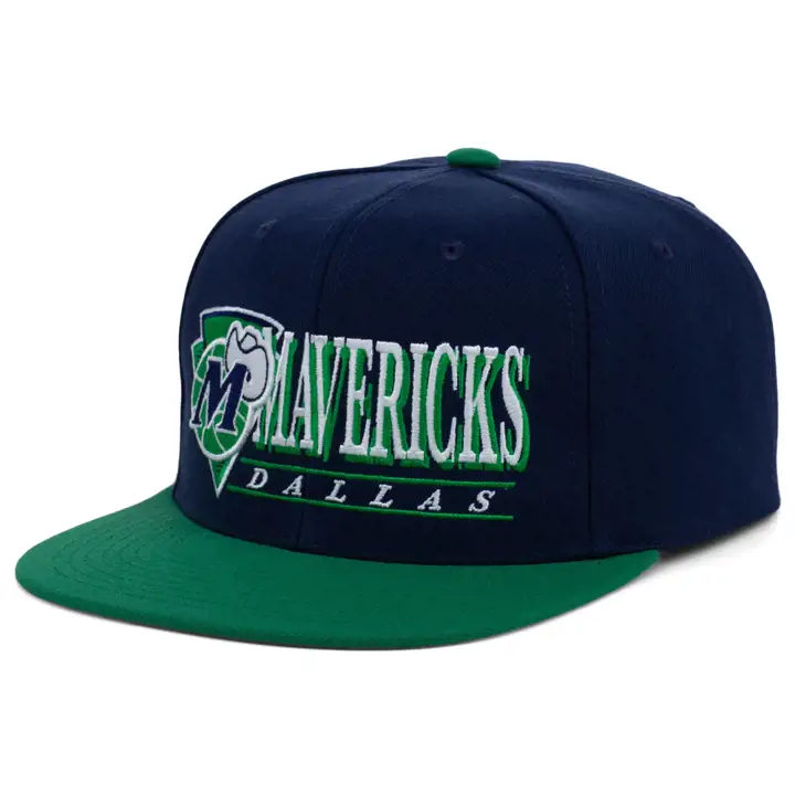 Dallas Mavericks NBA On Point Snapback bleu/vert/vert HWC