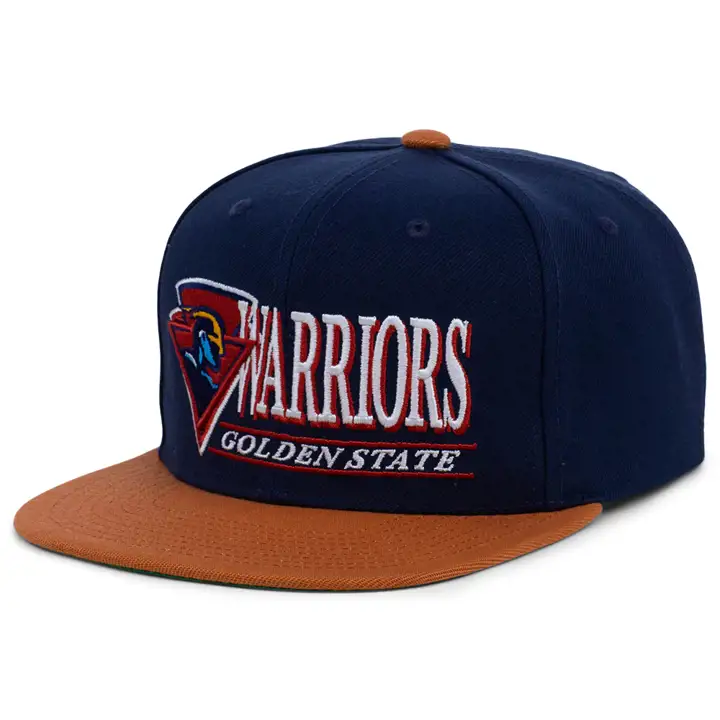 Golden State Warriors NBA On Point Snapback marine/orange/vert HWC