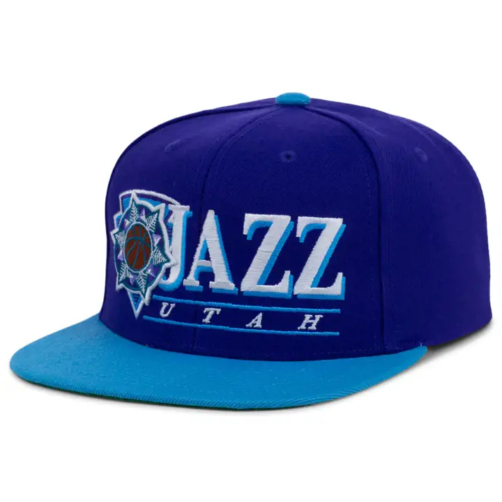Casquette Snapback Utah Jazz NBA On Point pur/bleu/vert HWC