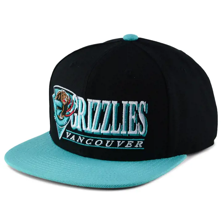Casquette Snapback Vancouver Grizzlies NBA On Point noir/sarcelle/vert HWC