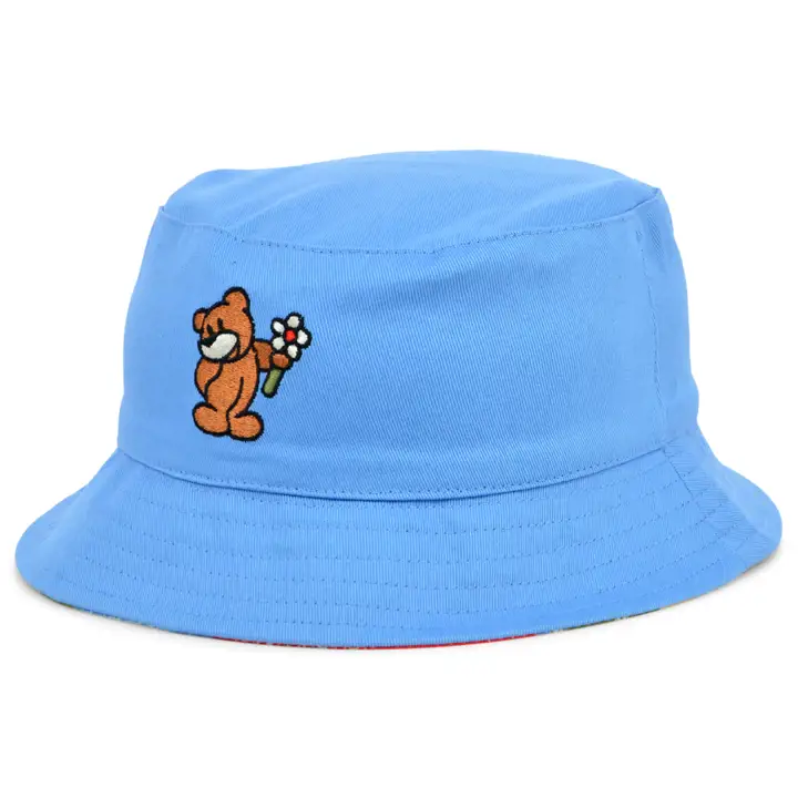 ordinary crowns Bucket Hat Reversible blue/ast Bear