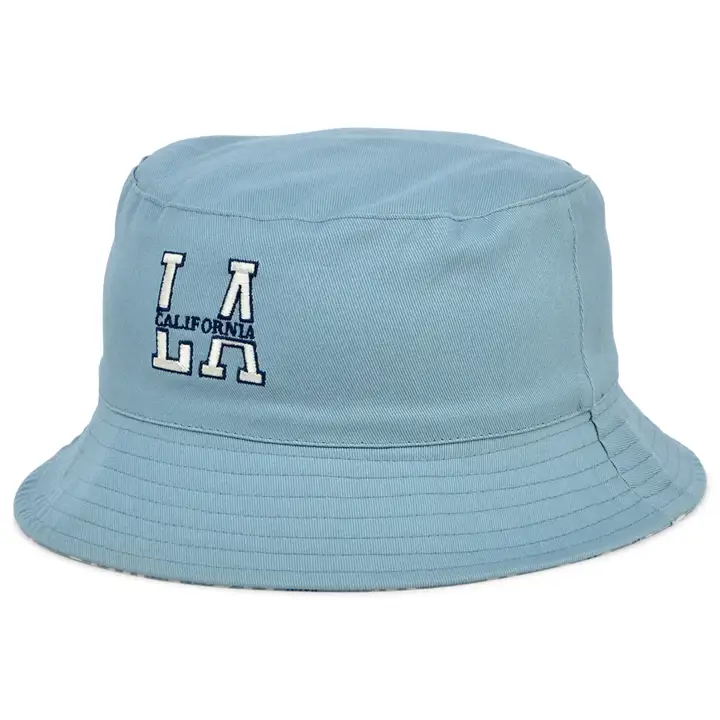 ordinary crowns Bucket Hat Reversible blue LA