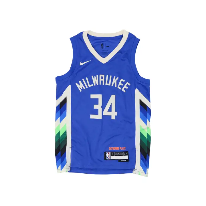 Maillot NBA Youth City Edition Swingman Milwaukee Bucks 23 bl