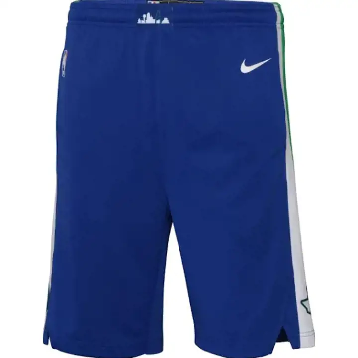 Short de basket-ball Nike NBA Dallas Mavericks Youth City Edition Swingman 23 b