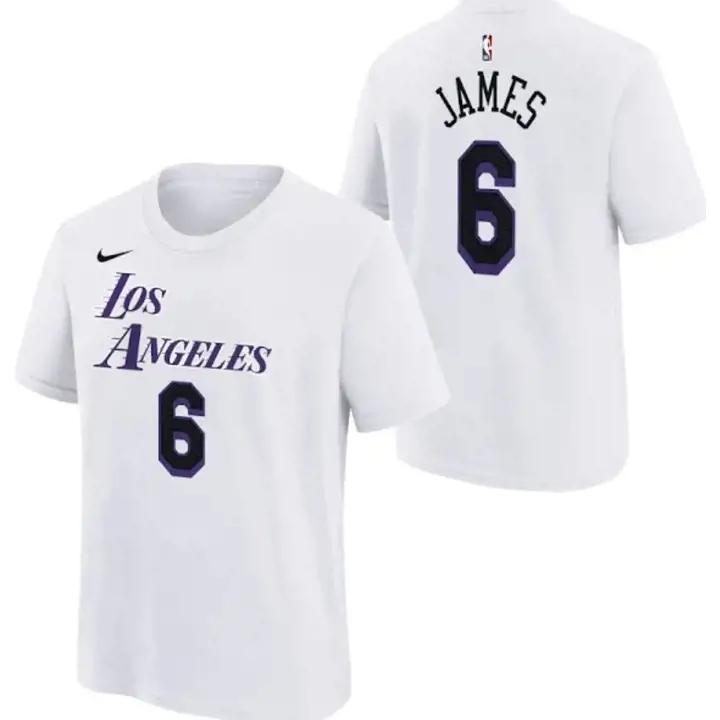 T-shirt joueur NBA Los Angeles Lakers Youth City Edition 23