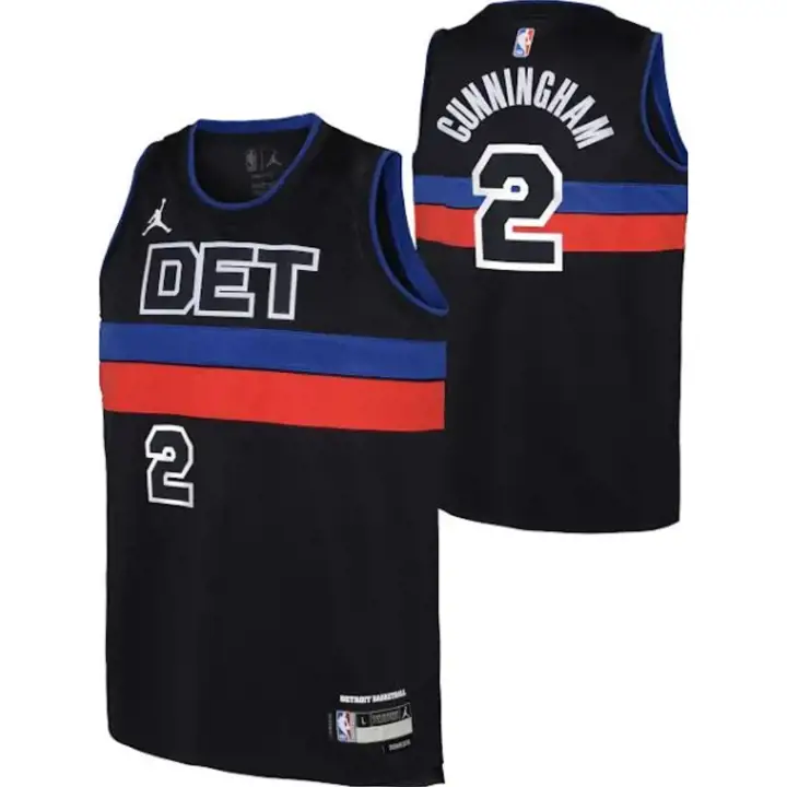 Maillot NBA Youth Statement Swingman 2 Detroit Pistons Cade C