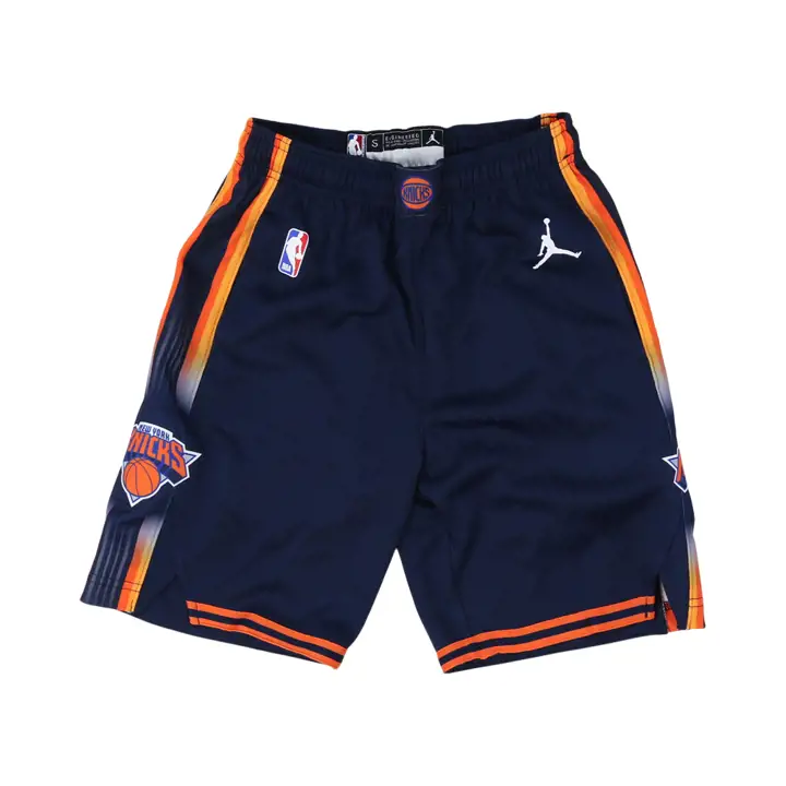 New York Knicks NBA Short Statement Swingman Enfant marine