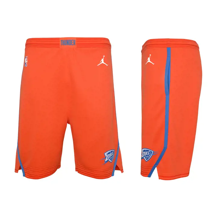Short Oklahoma City Thunder NBA Youth Statement Swingman orange