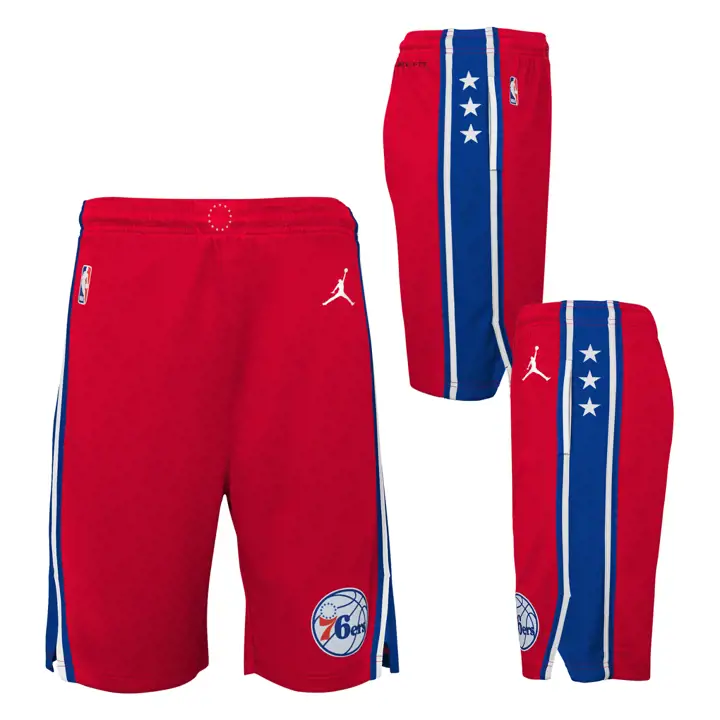Short Rouge NBA Youth Statement Swingman Philadelphia 76ers