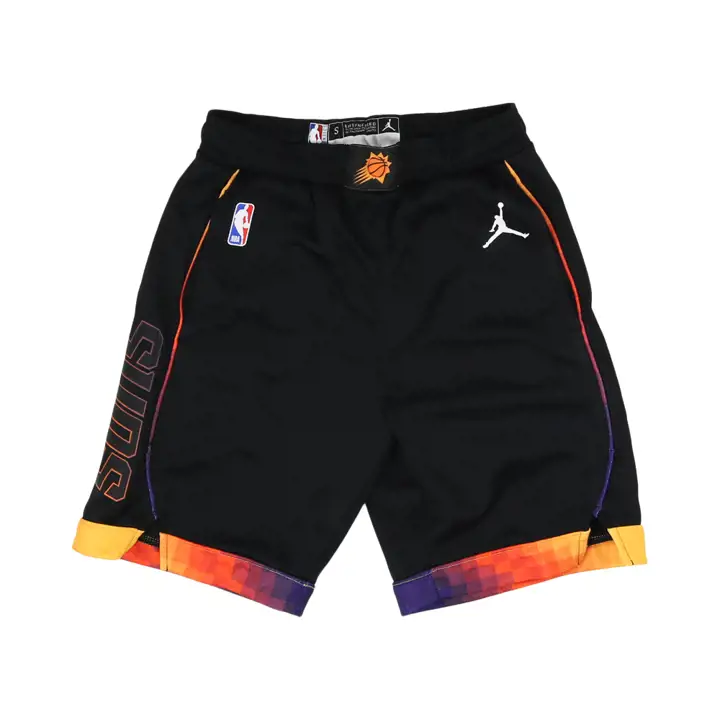 Short Swingman d'entraînement Nike NBA Phoenix Suns pour jeune - Noir