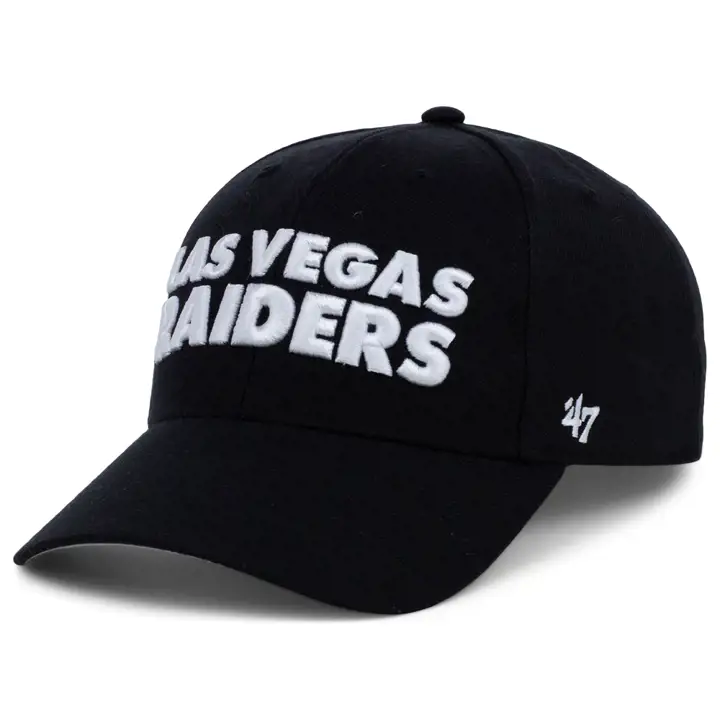 LAS VEGAS RAIDERS Casquette NFL '47 MVP Noire