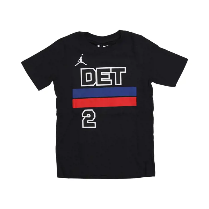 T-shirt Jordan Statement N&N Cade Cunningham NBA Jeune des Pistons de Détroit