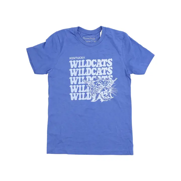 T-shirt Kentucky Wildcats Kentucky Wildcats Rétro Années 80 Merch