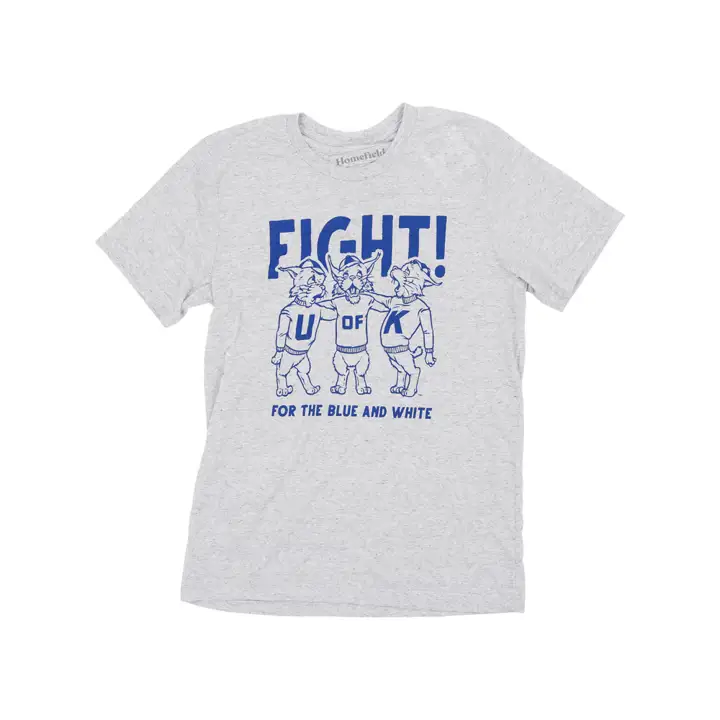 T-shirt vintage Kentucky Wildcats UK "Fight for the Blue and White"