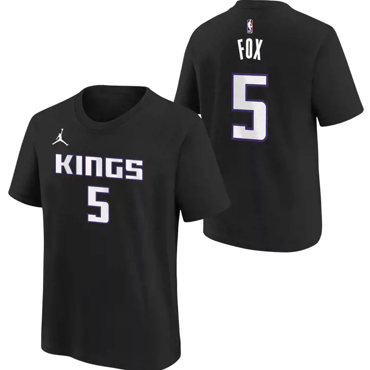 T-shirt enfant Sacramento Kings NBA Jordan Statement N&N DeAaron