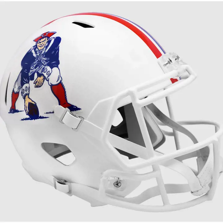 Maillot Rétro Réplique New England Patriots 82-89 AST