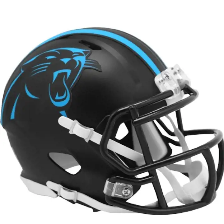 Mini-casque alternatif AST des Carolina Panthers