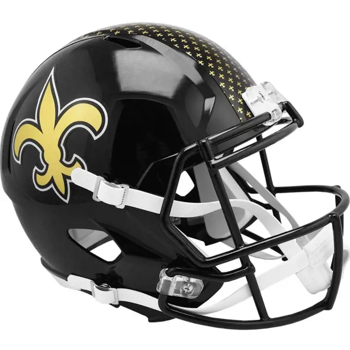 Casque réplique alternatif de terrain des New Orleans Saints AST