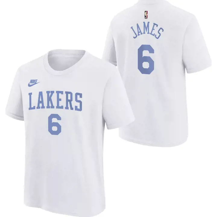 T-shirt pour enfant Los Angeles Lakers NBA HWC Joueur 23 Lebron Ja