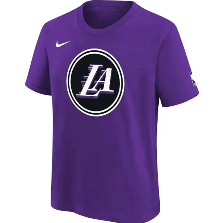 T-shirt Los Angeles Lakers NBA Youth City Edition avec logo essentiel