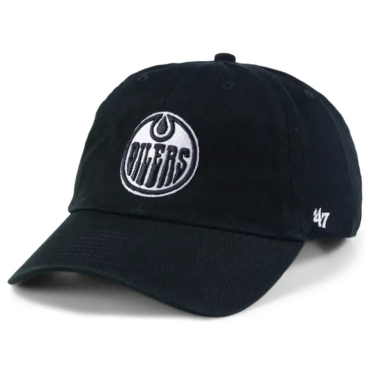 Edmonton Oilers LNH BW Clean Up noir/blanc