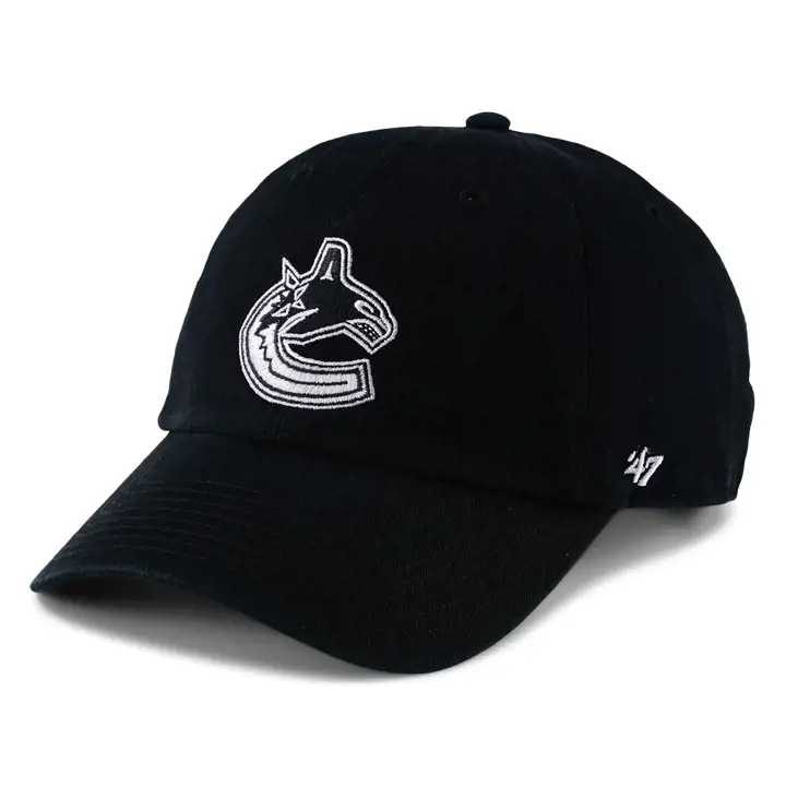 Vancouver Canucks LNH BW Clean Up noir/blanc