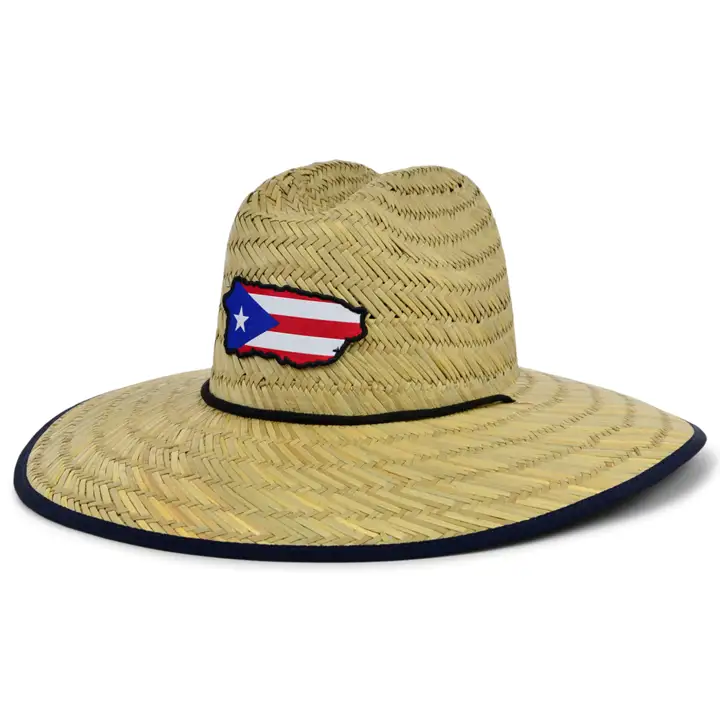 Puerto Rico The Cruiser Straw Hat Natural