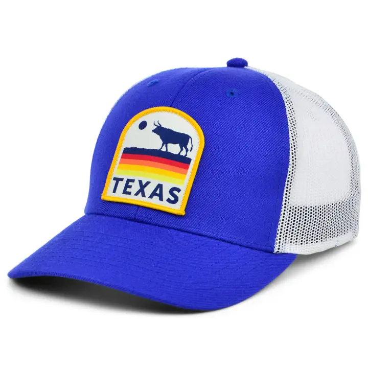 Vues du TEXAS 2.0 bleu/blanc