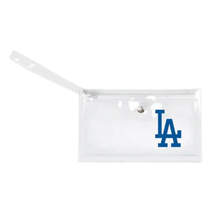 Pochette transparente pour billets Los Angeles Dodgers