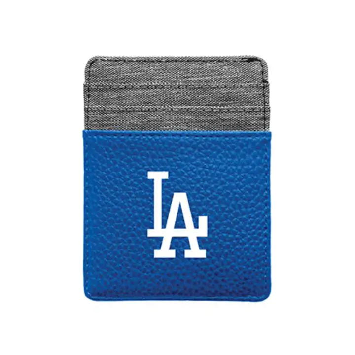 Portefeuille de poche avant Pebble des Dodgers de Los Angeles ast