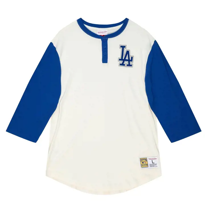 Maillot Los Angeles Dodgers MLB M&N Icon Henley ivo