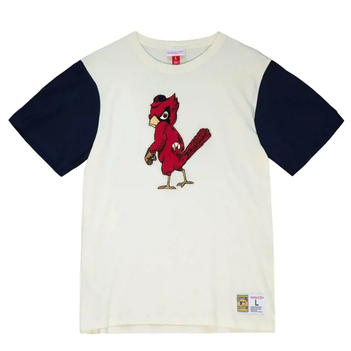 T-shirt MLB Color Blocked M&N STL CARDS marine